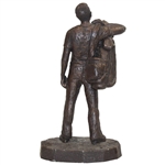 Michael Garman Long Ball #910 Bronzetone Statue