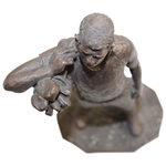 Michael Garman Long Ball #910 Bronzetone Statue