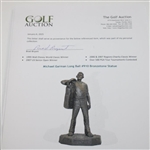 Michael Garman Long Ball #910 Bronzetone Statue