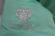 John Daly Signed Light Green Cool Fish Collared Shirt with Sponsors JSA ALOA