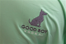 John Daly Signed Light Green Cool Fish Collared Shirt with Sponsors JSA ALOA