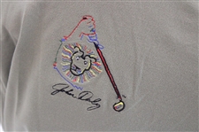 John Daly Signed Green Puma Longsleeve Shirt JSA ALOA