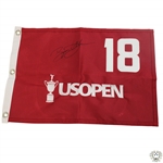 Bryson Dechambeau Signed Us Open Flag JSA ALOA