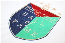Love III, Woosnam, Mallon & Ochoa Signed World Golf Hall of Fame Flag JSA ALOA