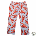 John Daly Signed Loudmouth Apparel Blue Lobster Boil Pants JSA ALOA