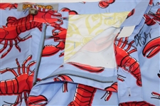 John Daly Signed Loudmouth Apparel Blue Lobster Boil Pants JSA ALOA
