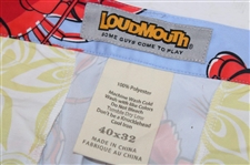 John Daly Signed Loudmouth Apparel Blue Lobster Boil Pants JSA ALOA