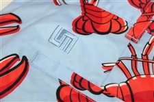 John Daly Signed Loudmouth Apparel Blue Lobster Boil Pants JSA ALOA