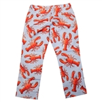 John Daly Signed Loudmouth Apparel Blue Lobster Boil Pants JSA ALOA