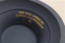 Mark Calcavecchia's 2005 WGC American Express LTD ED Ceramic Vase #91/120