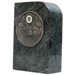 Mark Calcavecchias 1999 PGA Championship at Medinah Marble Bookend