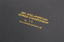 Mark Calcavecchia's 2001 WGC American Express LTD ED Ceramic Plate #33/120