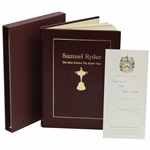2000 Samuel Ryder The Man Behind The Ryder Cup Ltd Ed 60/500 Book by Peter Fry - Calcavecchia Collection