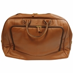 Masters Tournament Logo Brown Leather Tote Bag w/Original Box