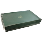 Masters Tournament Logo Brown Garment Bag w/Original Box