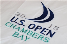 2015 US Open at Chambers Bay White Embroidered Flag