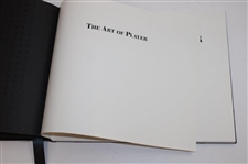 Gary Player Signed 2001 Limited Edition Gold Series 438/1500 'The Art Of Player' Book