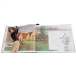 Gary Player Signed 2001 Limited Edition Gold Series 438/1500 'The Art Of Player' Book