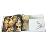 Gary Player Signed 2001 Limited Edition Gold Series 438/1500 'The Art Of Player' Book