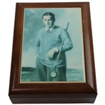 Bobby Jones Ceramic Photo Wood Box