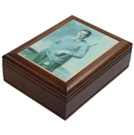 Bobby Jones Ceramic Photo Wood Box
