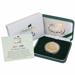 2015 Masters Ltd Ed Trophy Coin In Box with Card #313/350 - Jordan Spieth Win