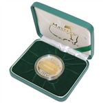 2015 Masters Ltd Ed Trophy Coin In Box with Card #313/350 - Jordan Spieth Win