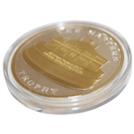 2015 Masters Ltd Ed Trophy Coin In Box with Card #313/350 - Jordan Spieth Win