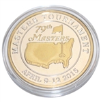 2015 Masters Ltd Ed Trophy Coin In Box with Card #313/350 - Jordan Spieth Win