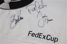 Spieth, Mcilroy, Thomas, & Other Champs Signed Tour Championship East Lake Flag JSA ALOA