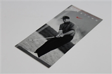 Tiger Woods 1996 Niketown Rookie Card/Ad Piece