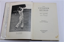 Max Faulkner, Alf Padgham & Sam King Signed 1952 The Faulkner Method Book JSA ALOA