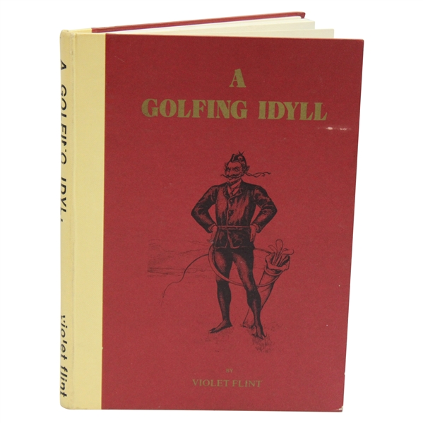 1978 Limited Edition Reprint 32/250 A Golfing Idyll By Violet Flint Signed By Publisher