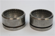 Pair of Vintage Mesh Golf Ball Molds