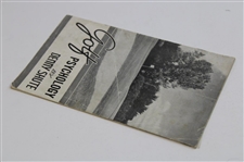 Golf Psychology Booklet By Denny Shute