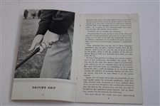 Golf Psychology Booklet By Denny Shute