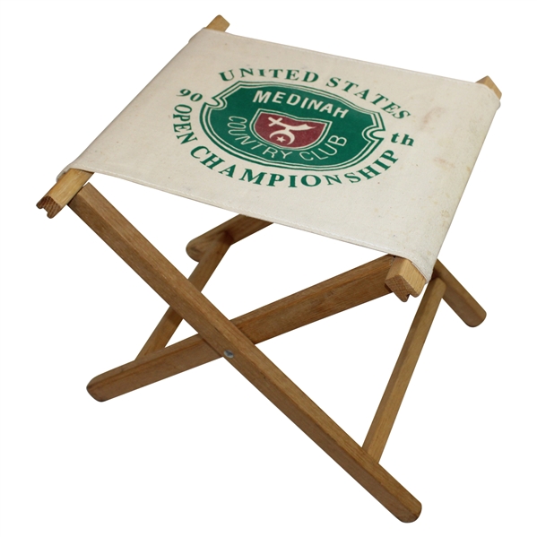 1990 US Open Wood And Canvas Folding Chair - Medinah C.C.