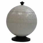 Vintage Tall Plastic Silver King Mesh Golf Ball Ice Bucket