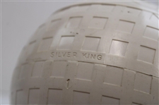 Vintage Tall Plastic Silver King Mesh Golf Ball Ice Bucket