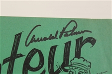 Arnold Palmer Signed 1953 Ohio State Amateur Program JSA ALOA