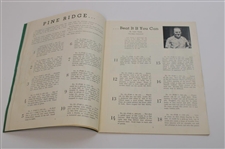 Arnold Palmer Signed 1953 Ohio State Amateur Program JSA ALOA