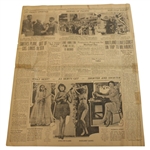 July 1927 Wisconsin News Headline Bobby Jones Wins British Open Title