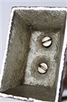 Silver King Golf Ball Man Mini Display Statue Holding A Club