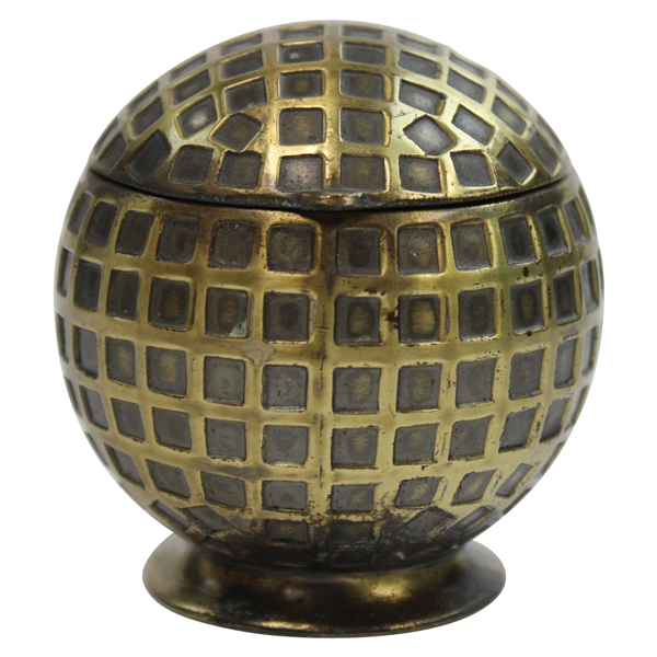 Vintage Golf Ball Shape Candle/Holder JB 3482