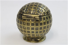 Vintage Golf Ball Shape Candle/Holder JB 3482