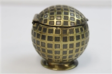 Vintage Golf Ball Shape Candle/Holder JB 3482