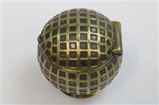 Vintage Golf Ball Shape Candle/Holder JB 3482