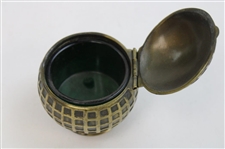 Vintage Golf Ball Shape Candle/Holder JB 3482