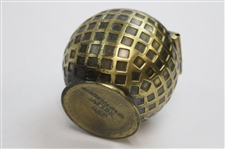 Vintage Golf Ball Shape Candle/Holder JB 3482