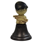 Vintage Golf Ball Man Bell